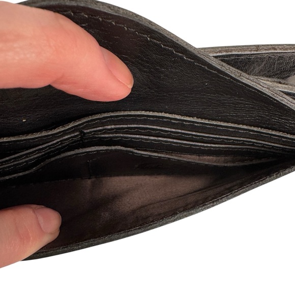 PATRICIA NASH BLACK LEATHER WALLET - Picture 6 of 12